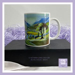 Minh Long Porcelain Cup – The Daydream Hills - small